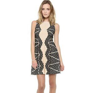Diane Von Furstenberg Daniella Ivory Lace Dress